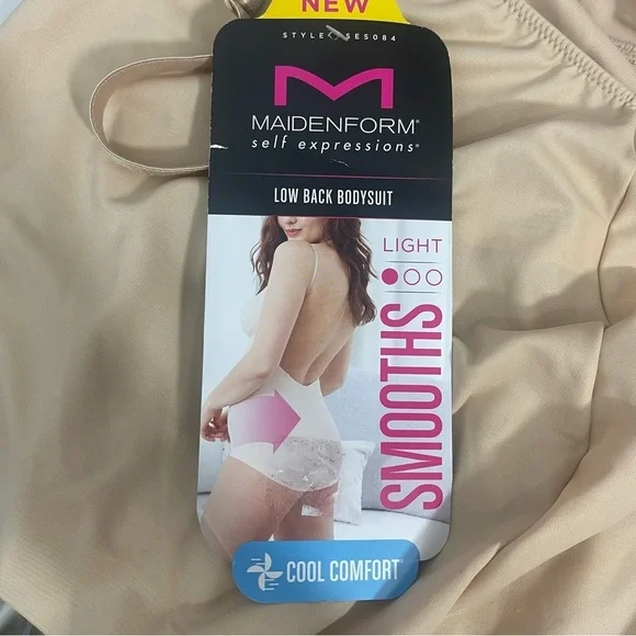 NEW Maidenform Self Expressions Low Back Bodysuit NWT 2XL - Picture 3 of 7